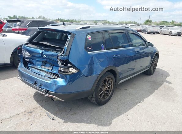 3VWH17AU3JM750093 2018 VOLKSWAGEN GOLF Blue Rear right