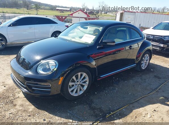 3VWJD7AT7KM715137 2019 VOLKSWAGEN BEETLE Black 