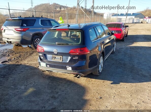 3VWM17AU8HM542817 2017 VOLKSWAGEN GOLF Blue Tył prawy