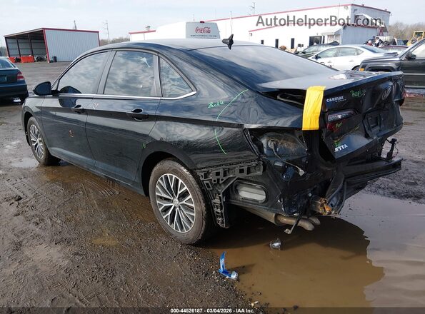 3VWN57BU8MM039533 2021 VOLKSWAGEN JETTA Черный Задняя левая четверть