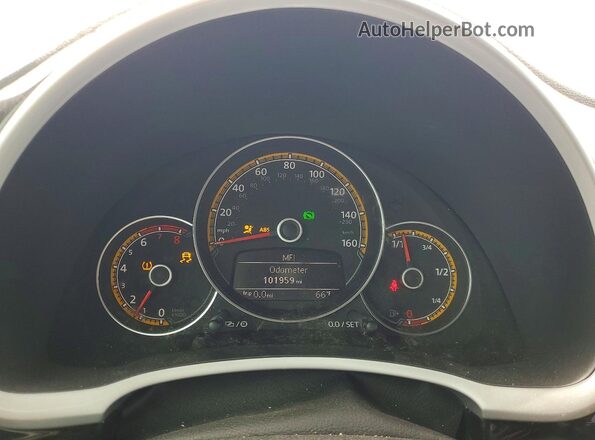 3VWS07AT3GM622090 2016 VOLKSWAGEN BEETLE White 
