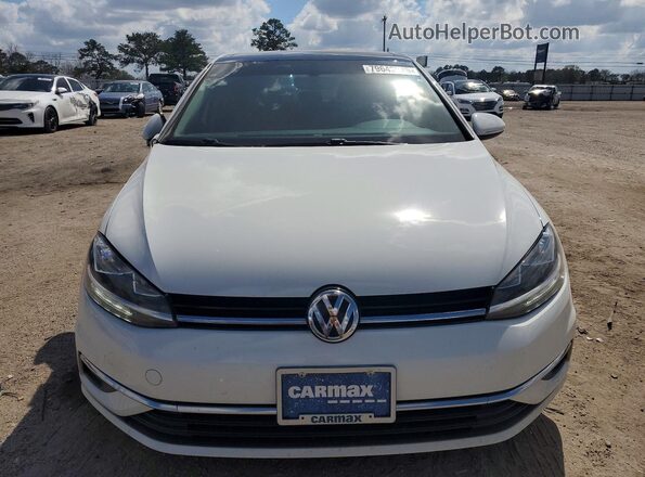 3VWW57AU8LM010540 2020 VOLKSWAGEN GOLF White Widok z przodu
