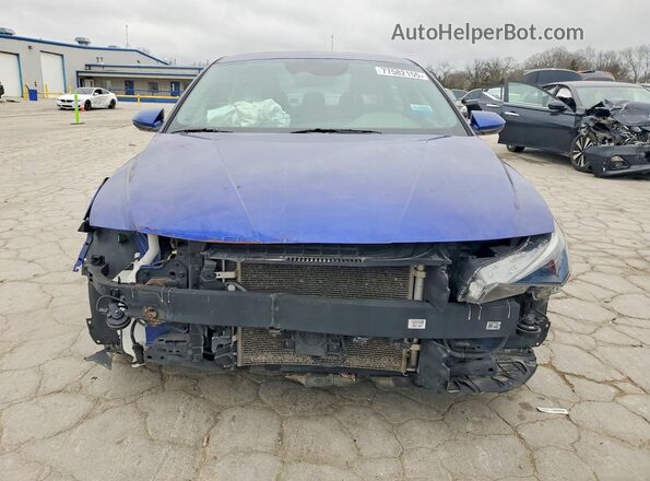 KMHLM4AJ4PU050382 2023 HYUNDAI ELANTRA Blue უკანა ხედი