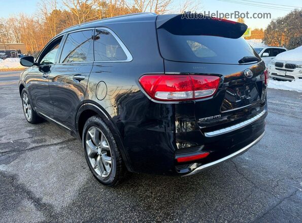 5XYPKDA56GG030215 2016 KIA SORENTO Black Przód prawy