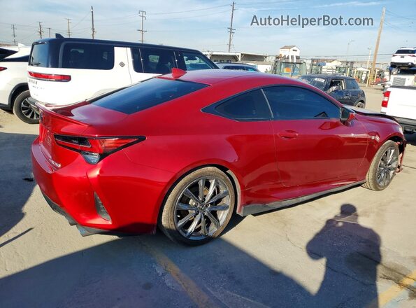 JTHSZ5DC4M5010618 2021 LEXUS RC Red წინა მარჯვენა