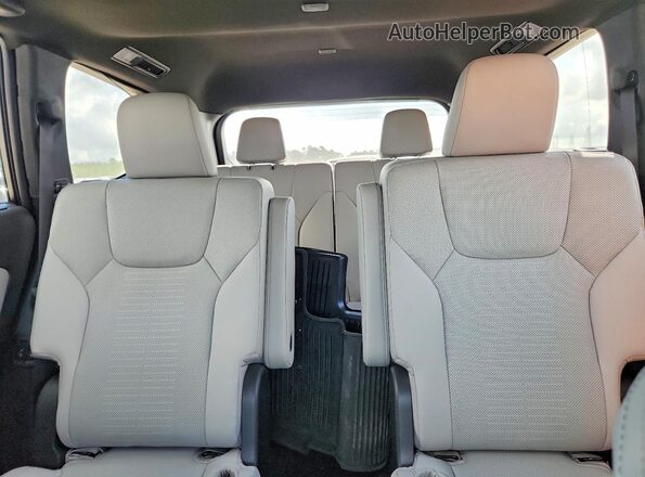 5TDAAAB60SS031015 2025 LEXUS TX Серый Вид задней части салона