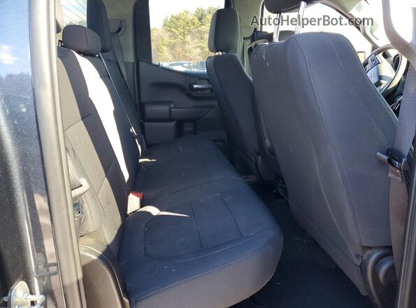 1GCRYBEH2LZ359375 2020 CHEVROLET SILVERADO Gray უკანა სალონის ხედი