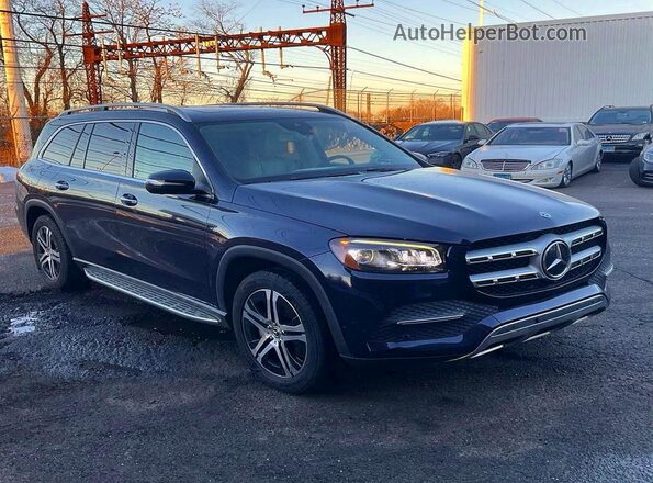 4JGFF5KE2LA103431 2020 MERCEDES-BENZ GLS Blue 