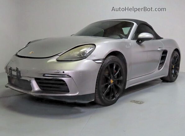 WP0CA2A89HS221493 2017 PORSCHE BOXSTER Silver 