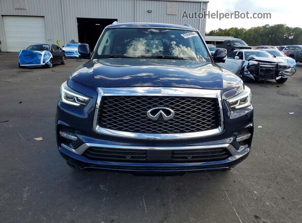 JN8AZ2NE4K9227902 2019 INFINITI QX80 Blue 