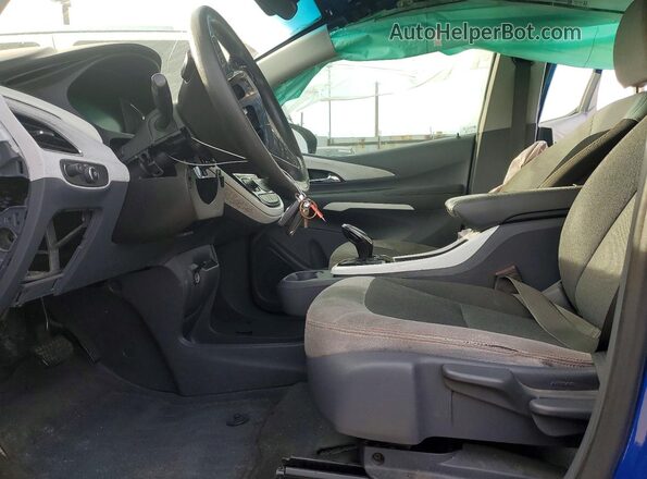 1G1FY6S02L4115773 2020 CHEVROLET BOLT Blue Front interior view