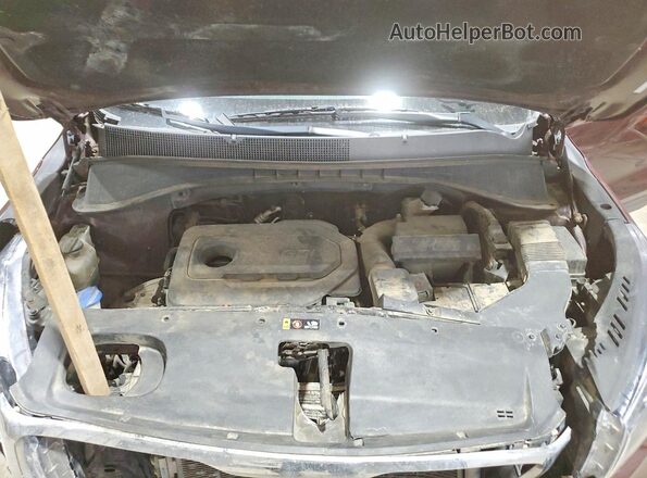 5XYPGDA30KG564383 2019 KIA SORENTO Burgundy 