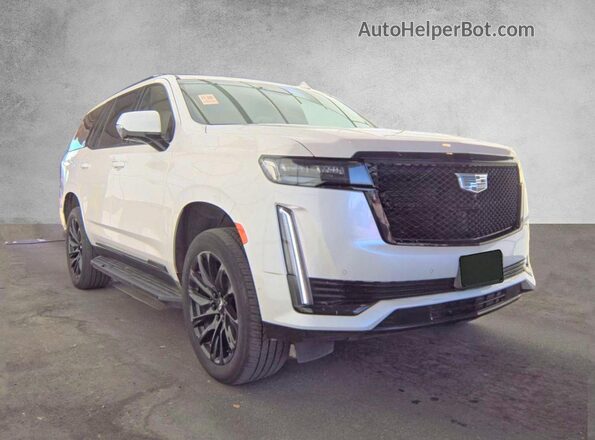 1GYS4GKL0MR398206 2021 CADILLAC ESCALADE Белый Задняя левая четверть