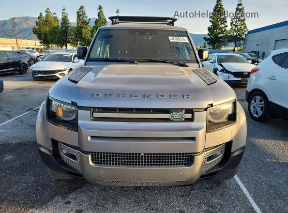 SALE27RU2M2040338 2021 LAND ROVER DEFENDER Gray Rear view