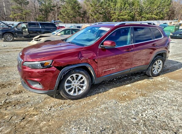 1C4PJLCB6KD370729 2019 JEEP GRAND CHER Burgundy Հետևի ձախ