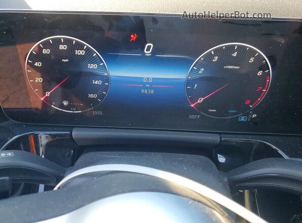W1N4N4GB2RJ610774 2024 MERCEDES-BENZ GLA White Սարքավորումների վահանակի տեսք
