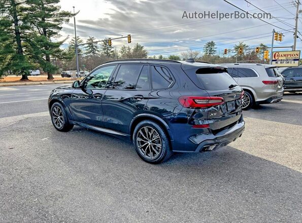 5UXCR6C04M9G98133 2021 BMW X5 Черный Передняя правая четверть