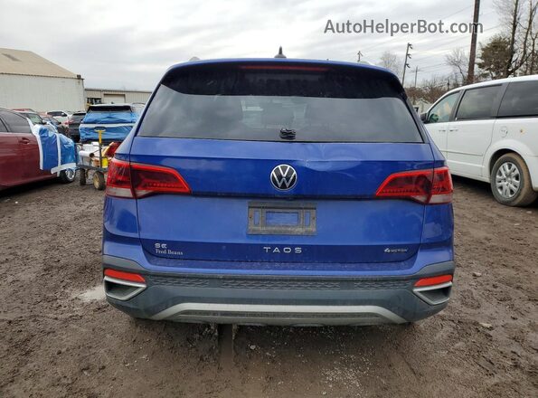 3VVLX7B22NM099121 2022 VOLKSWAGEN OTHER Blue Սալոնի դիմացի տեսք