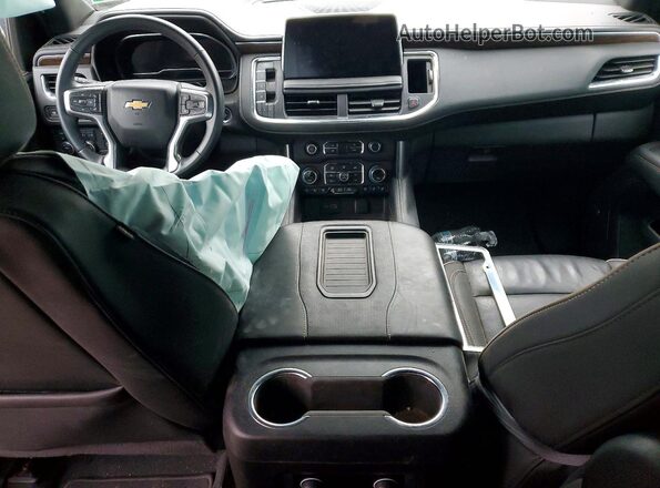 1GNSKFKDXRR298949 2024 CHEVROLET SUBURBAN Черный Вид панели приборов