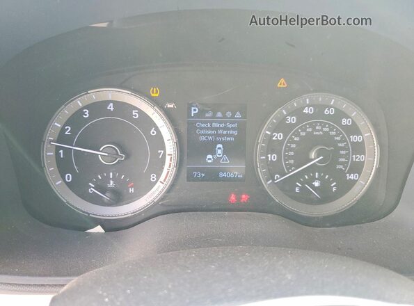 KMHRC8A39NU149041 2022 HYUNDAI VENUE Синий Вид щитка приборов