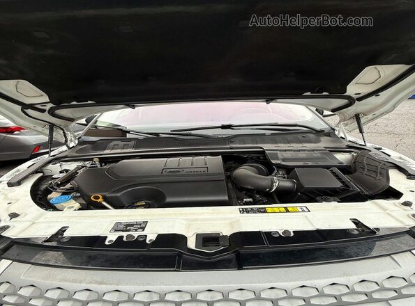 SALVP2RX1KH347850 2019 LAND ROVER RANGE White Вид панелі приладів