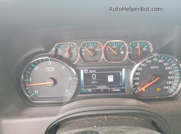 1GNSKBKC7HR254549 2017 CHEVROLET TAHOE Black ხელსაწყოთა პანელის ხედი