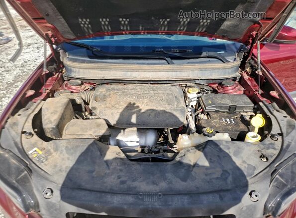 1C4PJLCB6KD370729 2019 JEEP GRAND CHER Burgundy VIN կոդի պիտակի տեսք