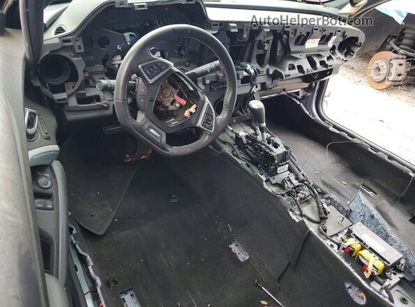 1G1FH1R77M0118747 2021 CHEVROLET CAMARO Gray Вид панелі приладів