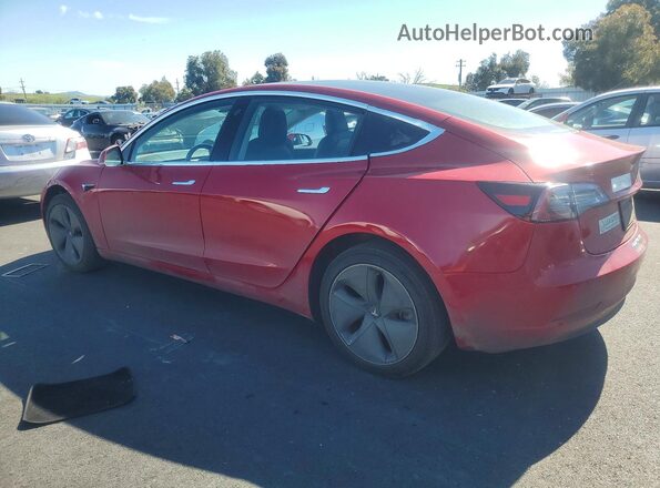 5YJ3E1EA9KF299076 2019 TESLA MODEL 3 Красный 