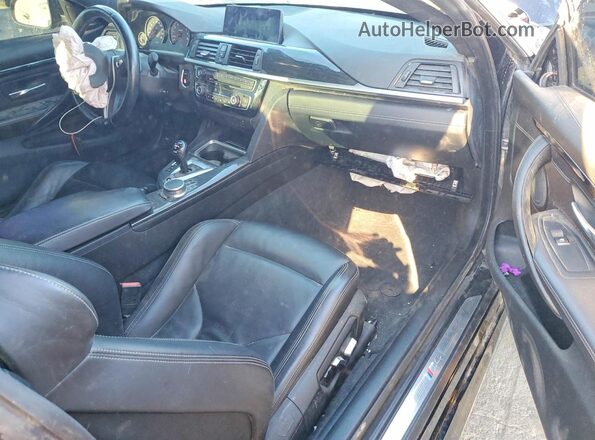 WBS4Y9C50JAC86574 2018 BMW M4 Black Սարքավորումների վահանակի տեսք