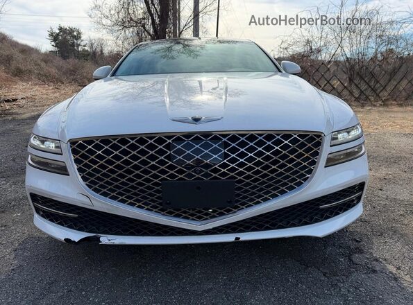 KMTGB4SC2NU092298 2022 GENESIS G80 White 