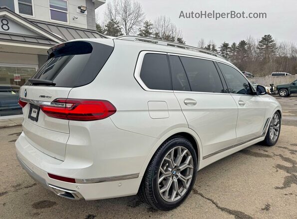 5UXCW2C00M9H53341 2021 BMW X7 Белый Вид спереди