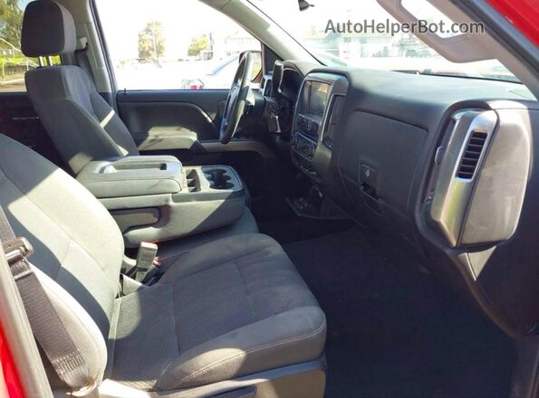 3GCPCREC9JG584585 2018 CHEVROLET SILVERADO Red წინა ხედი