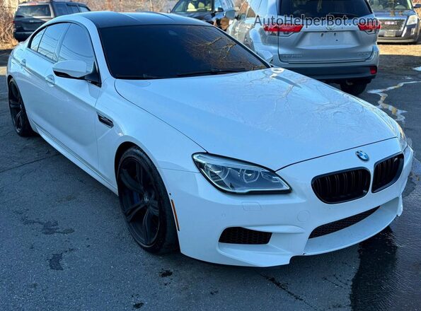 WBS6E9C56GG437177 2016 BMW M6 White Դիմացի տեսք