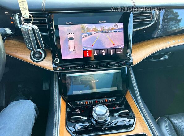 1C4SJVGJ1NS114621 2022 JEEP GRAND Black Widok wnętrza z tyłu