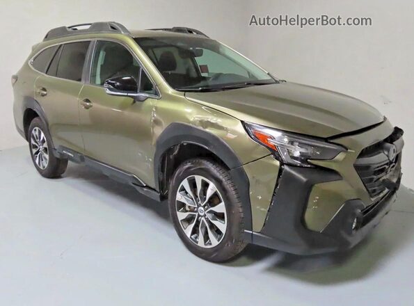 4S4BTANC3S3155924 2025 SUBARU OUTBACK Зеленый Задняя левая четверть