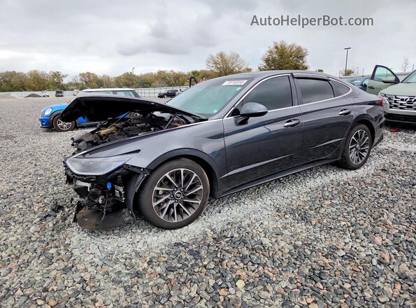 5NPEH4J23MH123404 2021 HYUNDAI SONATA Черный 