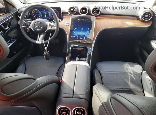 W1KAF4GB8NR010995 2022 MERCEDES-BENZ C-CLASS Белый Вид щитка приборов