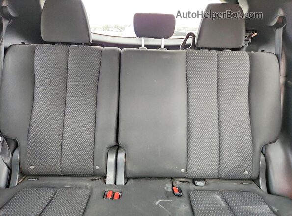 JA4ASUAA0NZ001952 2022 MITSUBISHI ECLIPSE Black უკანა სალონის ხედი