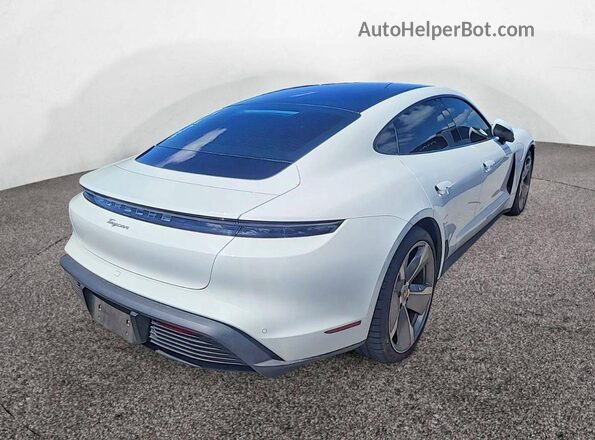 WP0AA2Y16MSA18753 2021 PORSCHE TAYCAN White Передня права чверть