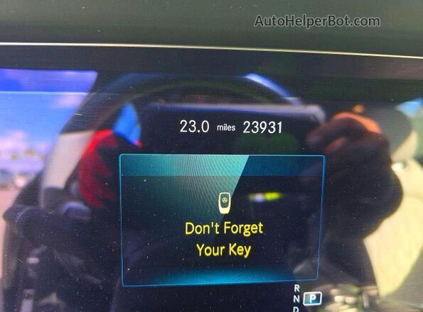 W1K7X6BB4NA047440 2022 MERCEDES-BENZ AMG Burgundy Instrument cluster view