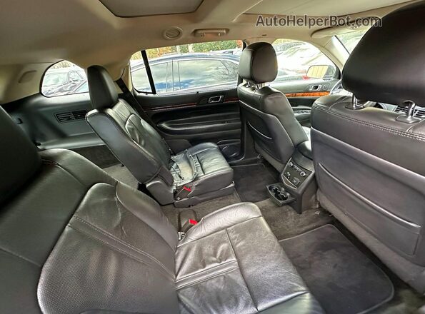 2LMHJ5AT1GBL01391 2016 LINCOLN TOWNHOUSE MKT Black Вид салону спереду