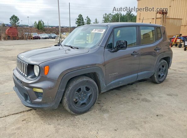 ZACNJAAB1KPK37972 2019 JEEP RENEGADE Gray 