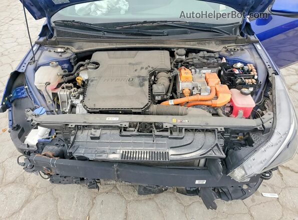KMHLM4AJ4PU050382 2023 HYUNDAI ELANTRA Blue ძრავის განყოფილების ხედი