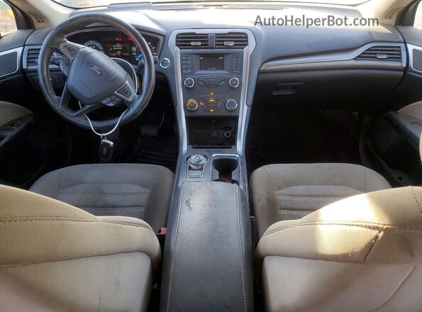3FA6P0G70KR114002 2019 FORD FUSION Серебряный 