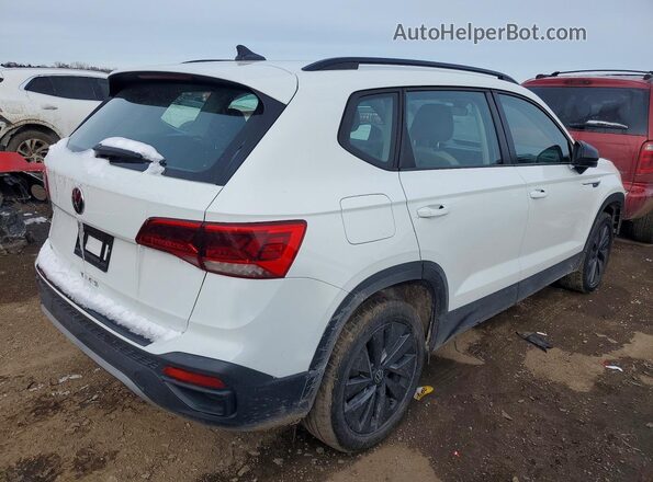 3VV5X7B23RM120475 2024 VOLKSWAGEN TAOS Белый Передняя правая четверть