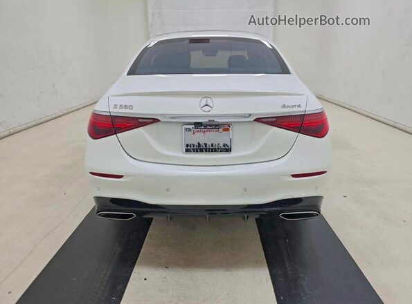 W1K6G7GB1MA049655 2021 MERCEDES-BENZ S White 