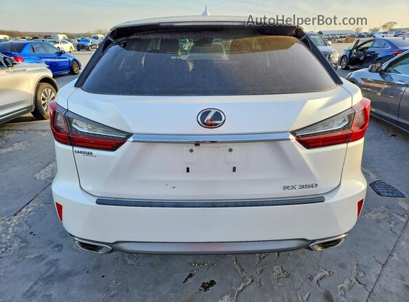 2T2BZMCA1HC115472 2017 LEXUS RX 350 White Սալոնի դիմացի տեսք