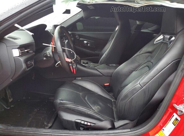 WZ1DB4C09LW021950 2020 TOYOTA SUPRA Red Vista interior delantera