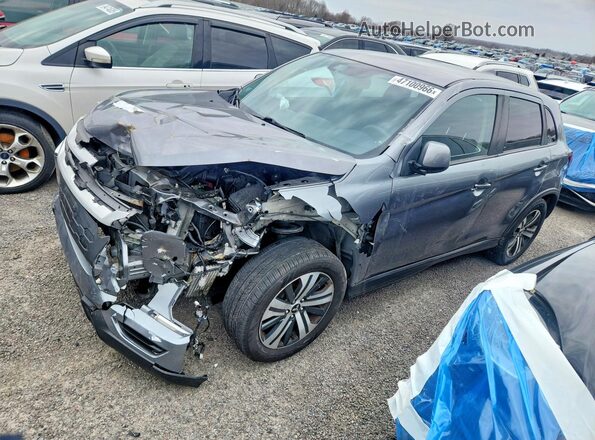 JA4APUAU1MU004009 2021 MITSUBISHI OUTLANDER Gray 